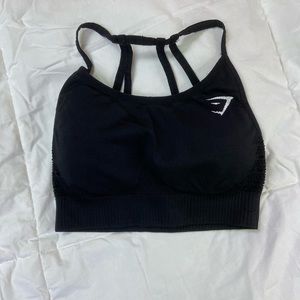 Black Gymshark sports Bra